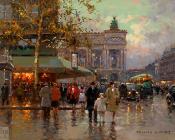 Place de l'Opera, Paris - 爱德华·科尔特斯